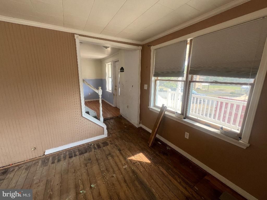 Empty room, Interior, Wood Texture Flooring