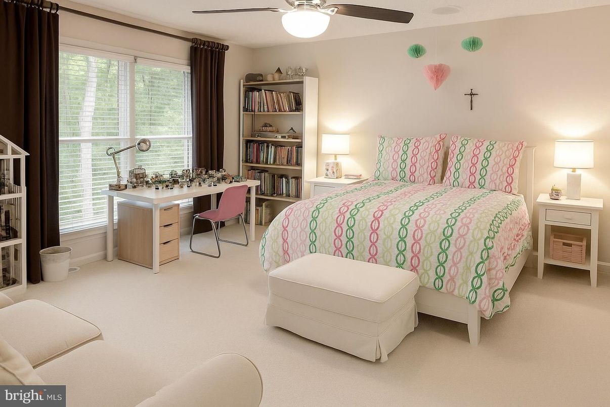 Bedroom, Home Office, Interior