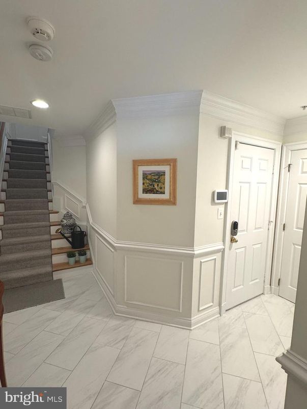 Interior, Marble, Recessed Lighting