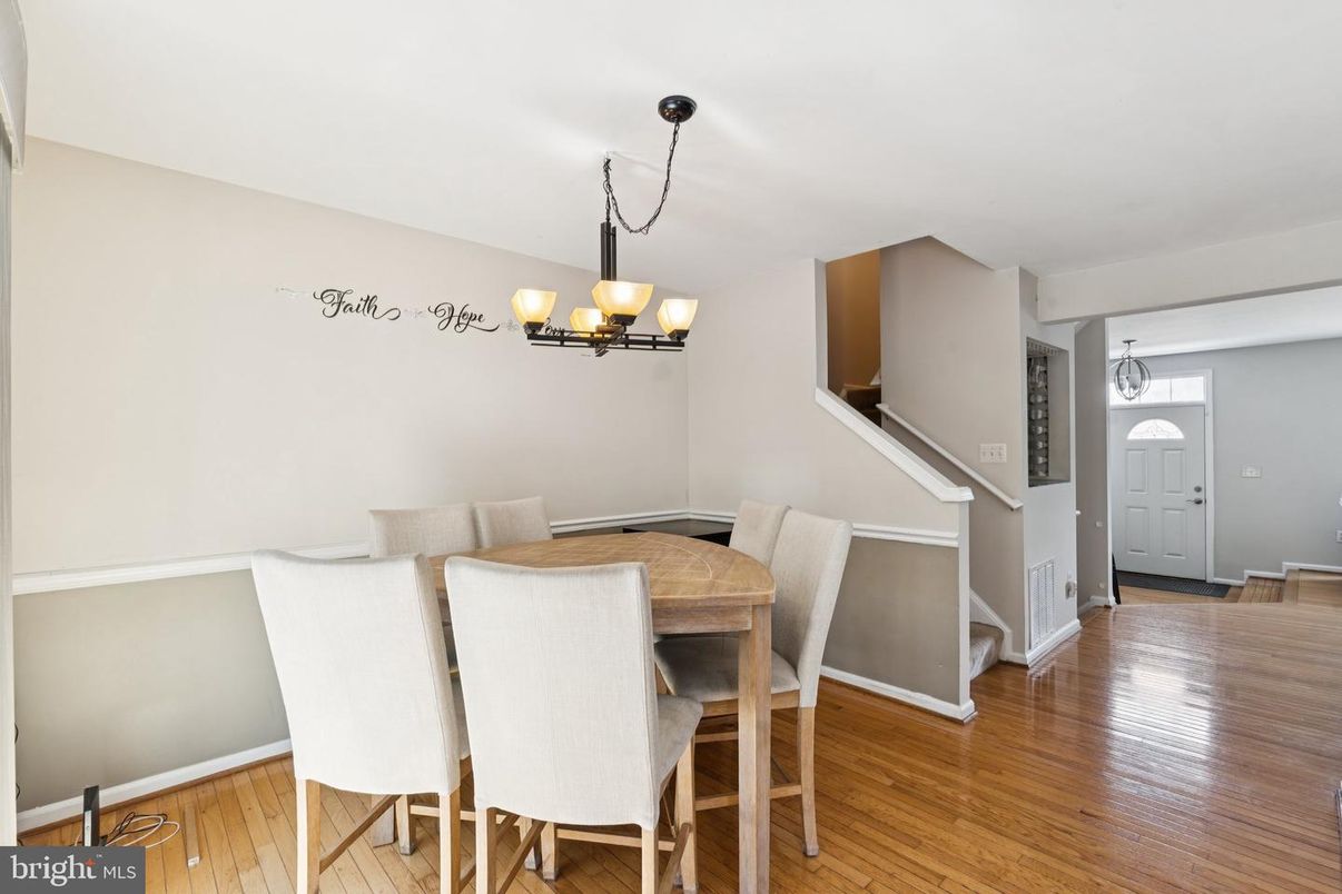 Chandelier, Dining room, Interior, Pendant Lights, Wood Texture Flooring