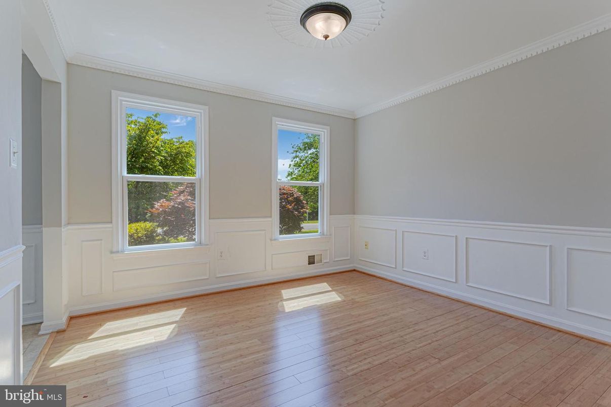 Empty room, Interior, Wood Texture Flooring