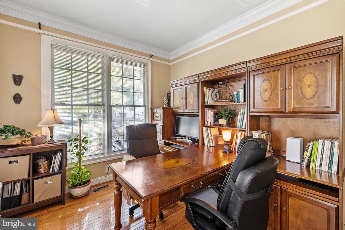 Home Office, Interior, Wood Texture Flooring