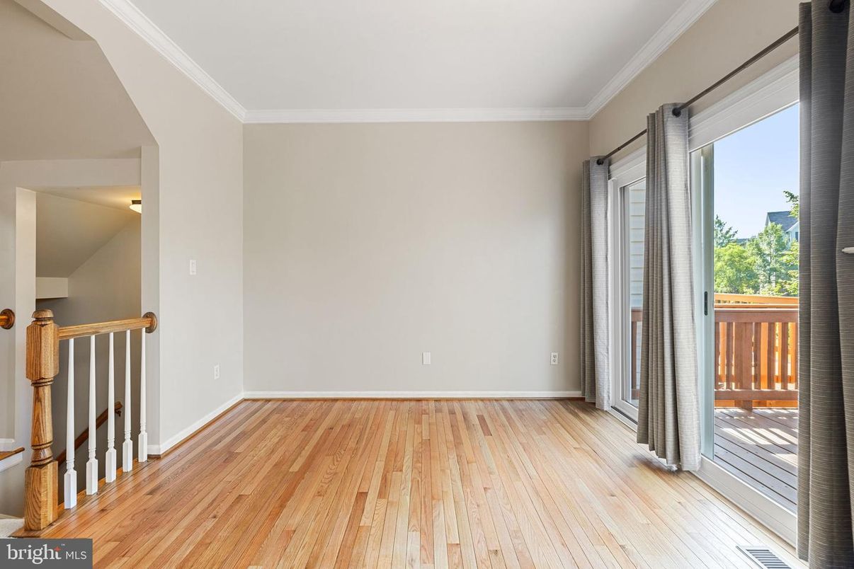 Empty room, Interior, Wood Texture Flooring