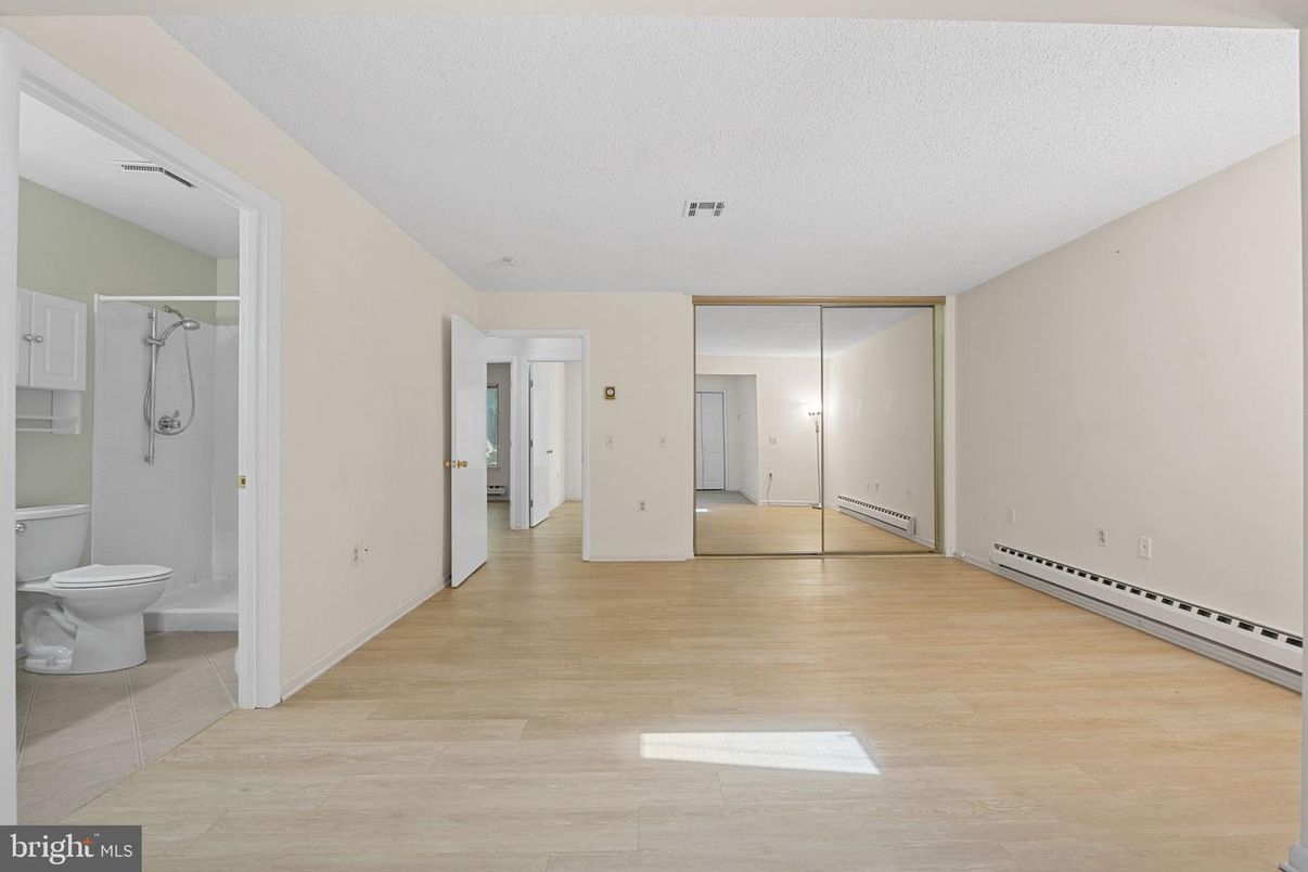 Bathroom, Empty room, Interior, Wood Texture Flooring