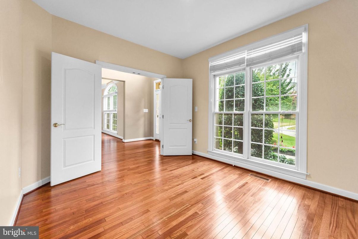 Empty room, Interior, Wood Texture Flooring