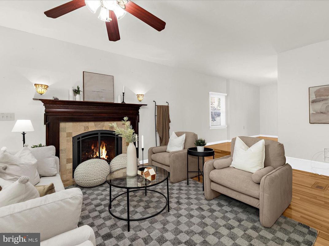 Fireplace, Interior, Living room, Wood Texture Flooring