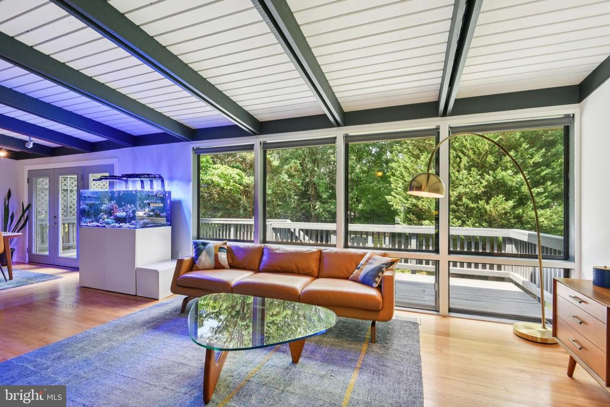 Interior, Living room, Sun Room, Wood Texture Flooring