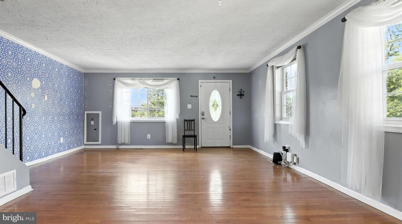 Empty room, Interior, Wood Texture Flooring