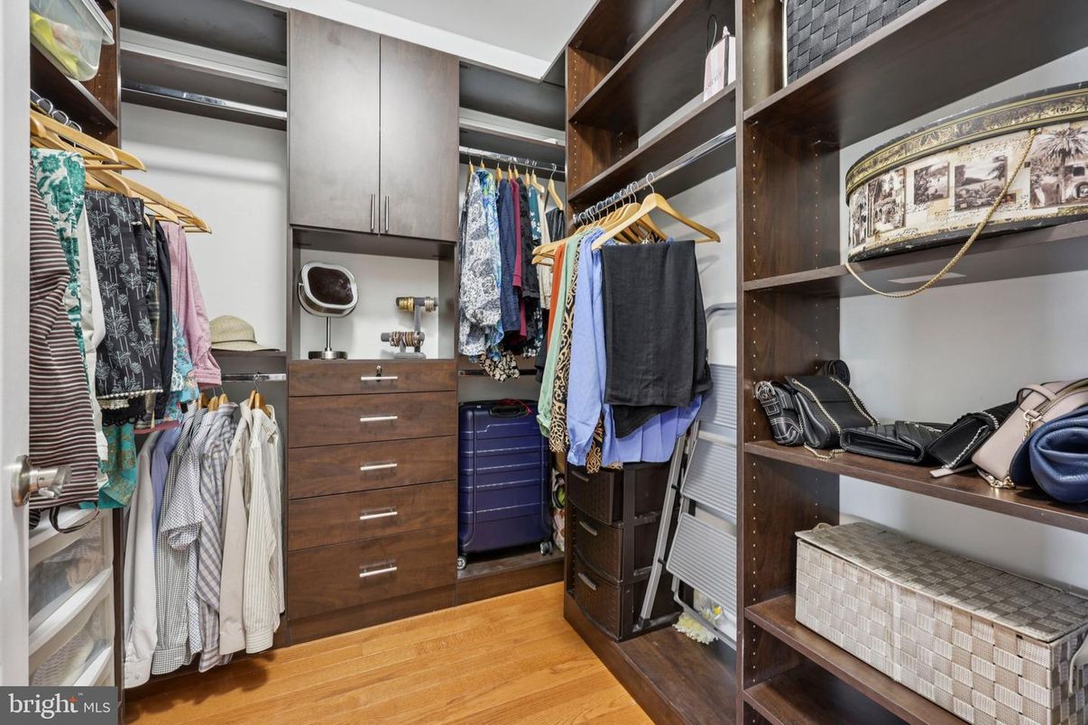 Interior, Walk-in Closets, Wood Texture Flooring