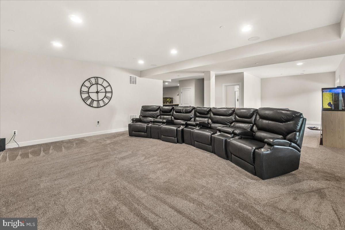 Home Theatre Room, Interior, Living room, Recessed Lighting, Theatre Room