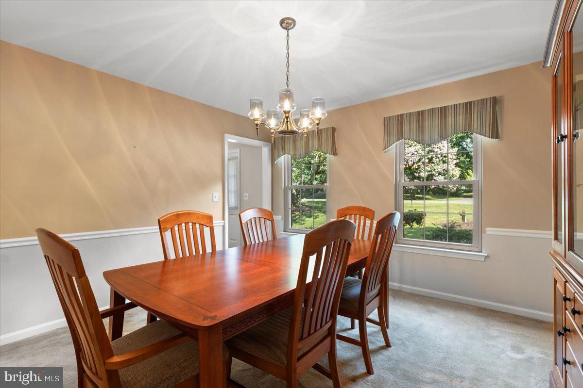 Chandelier, Dining room, Interior