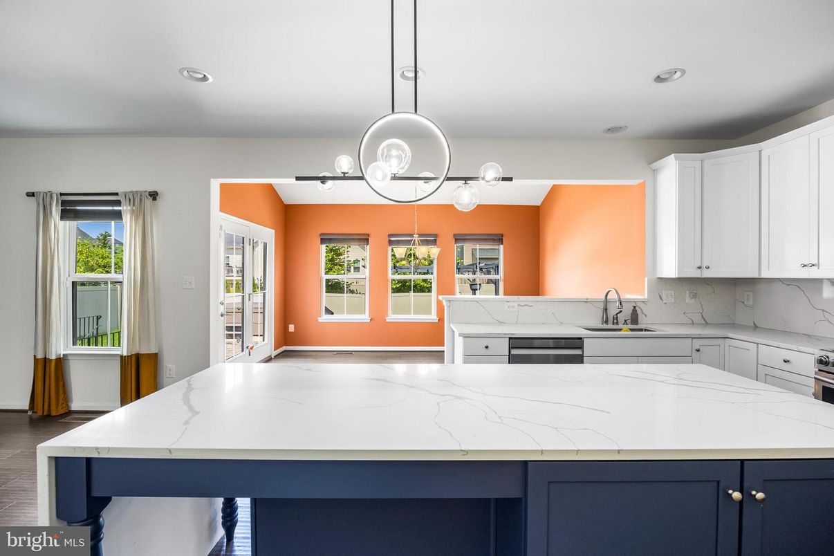 Interior, Kitchen, Pendant Lights, Recessed Lighting