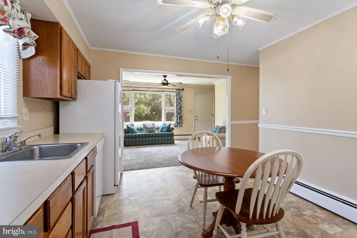 Dining room, Interior, Kitchen
