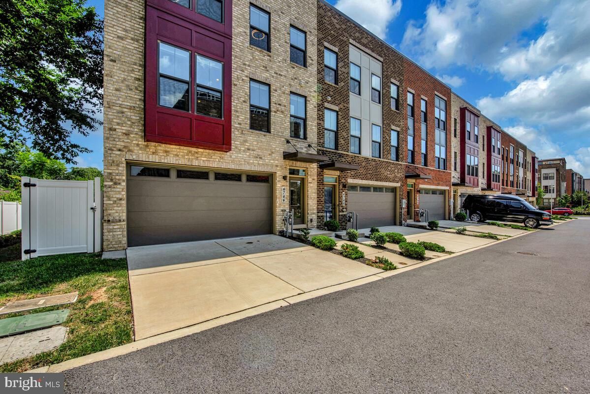 Attached, Exterior, Facade, Brick Facade, Condo Building
