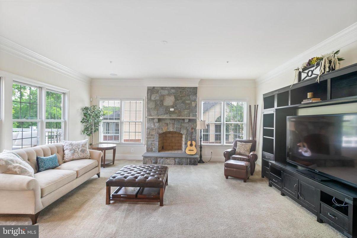 Fireplace, Interior, Living room, Stone Walls