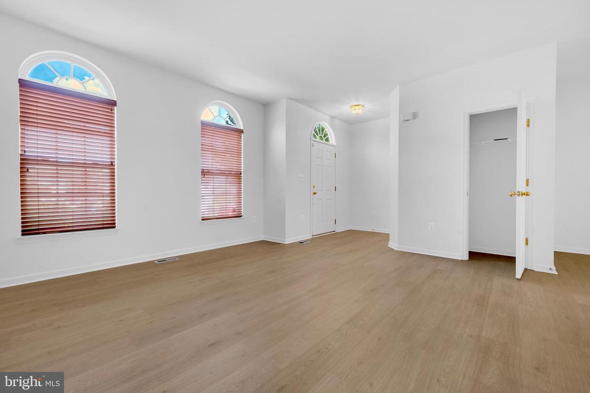 Empty room, Interior, Wood Texture Flooring