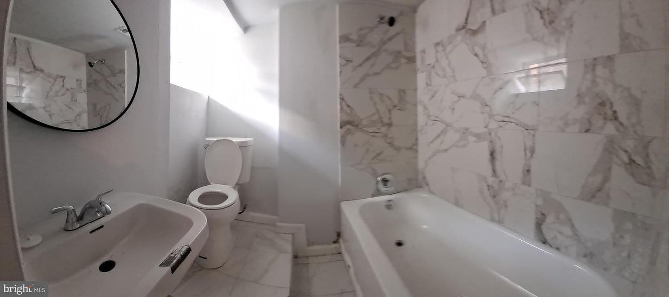 Bathroom, Interior, Marble Walls