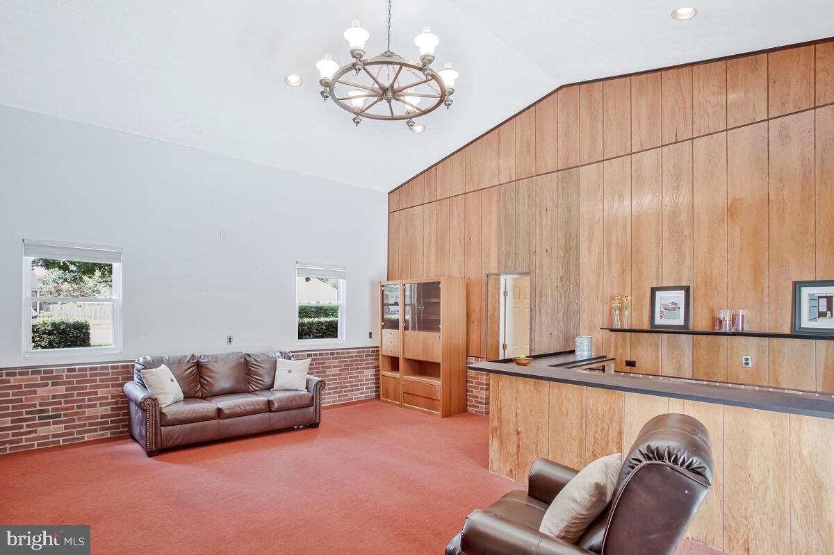 Interior, Kitchen, Recessed Lighting, Wooden Walls