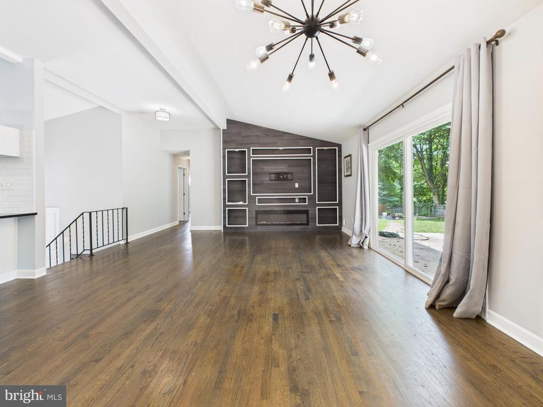 Empty room, Interior, Wood Texture Flooring