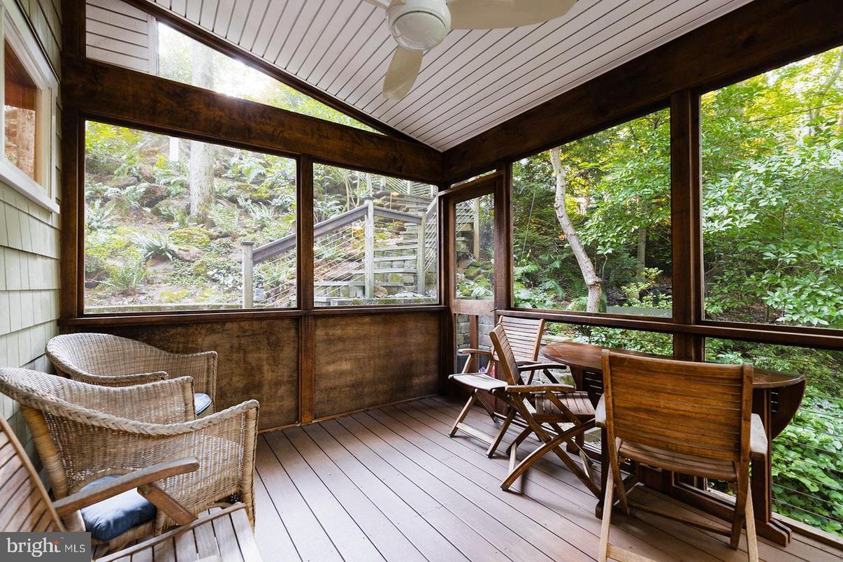 Interior, Sun Room, Wood Texture Flooring