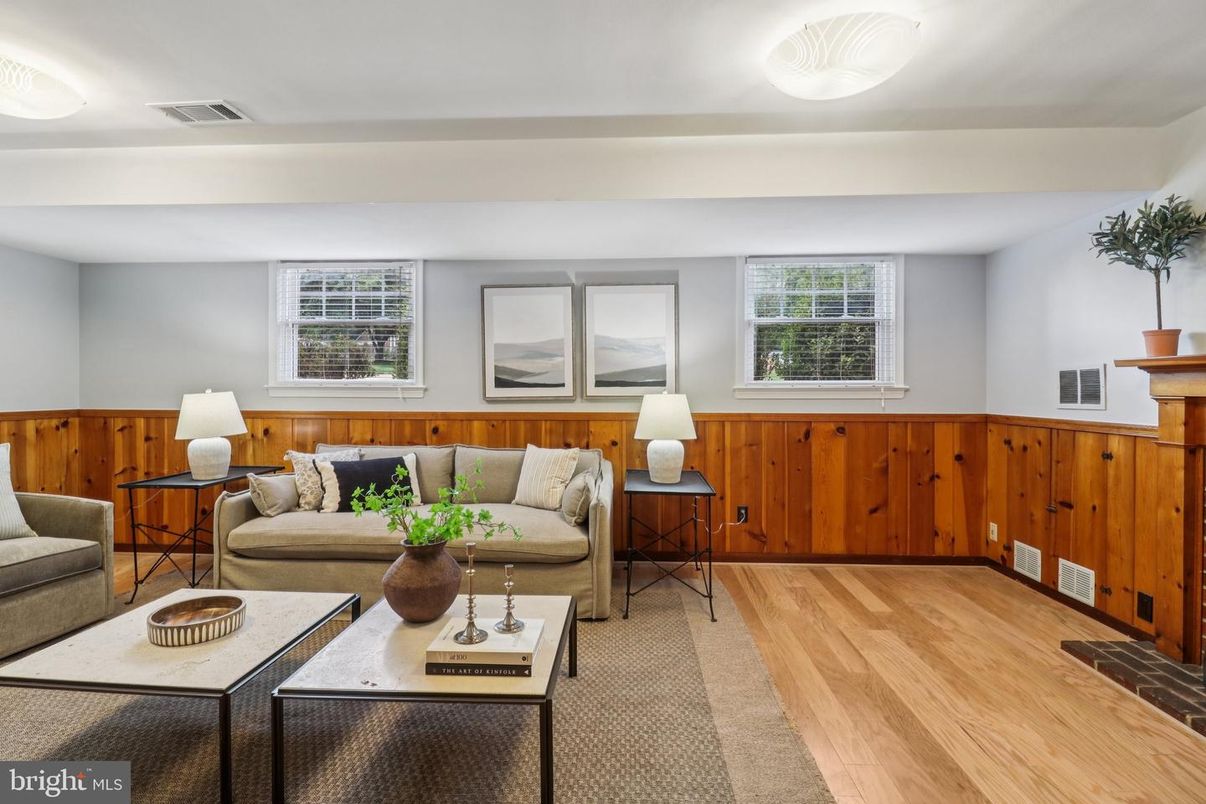 Interior, Living room, Wood Texture Flooring, Wooden Walls