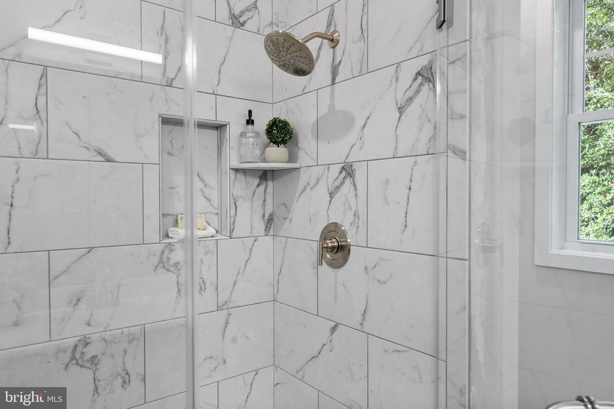 Bathroom, Interior, Marble Walls