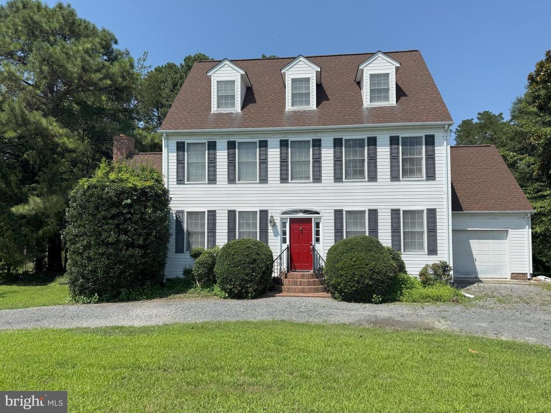 Attached, Exterior, Facade, Georgian