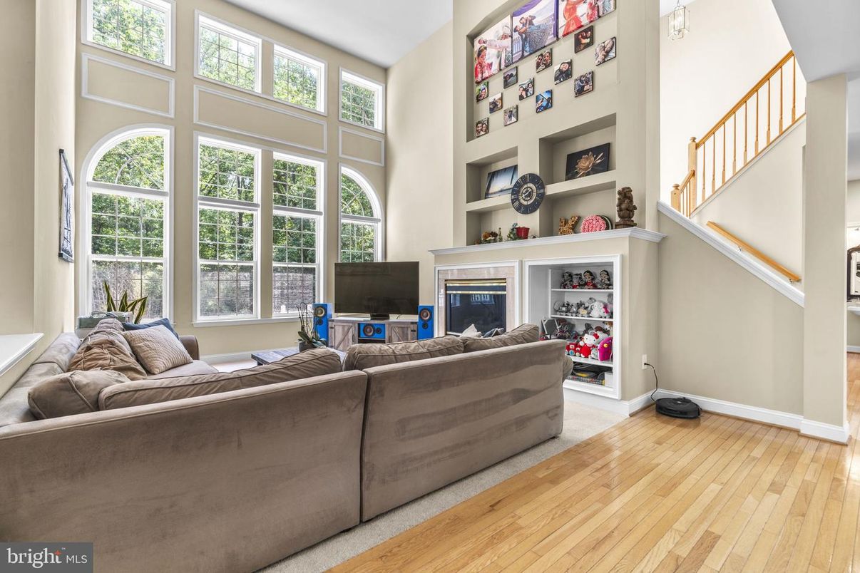 Fireplace, Interior, Living room, Wood Texture Flooring