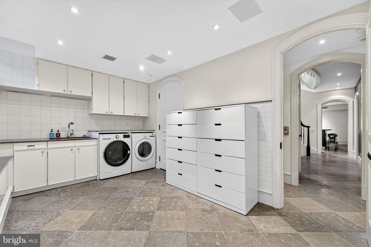 Interior, Recessed Lighting, Washer