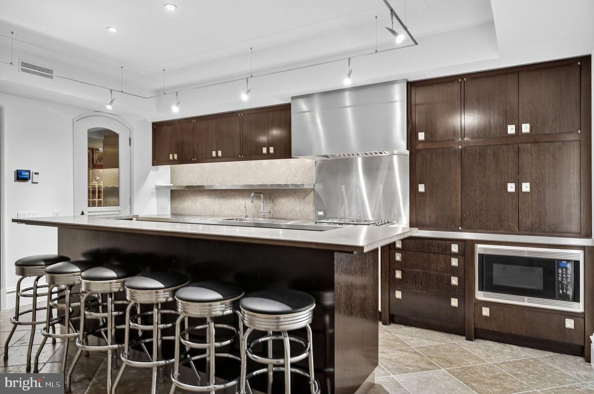Interior, Kitchen, Recessed Lighting, Stainless Steel Appliances