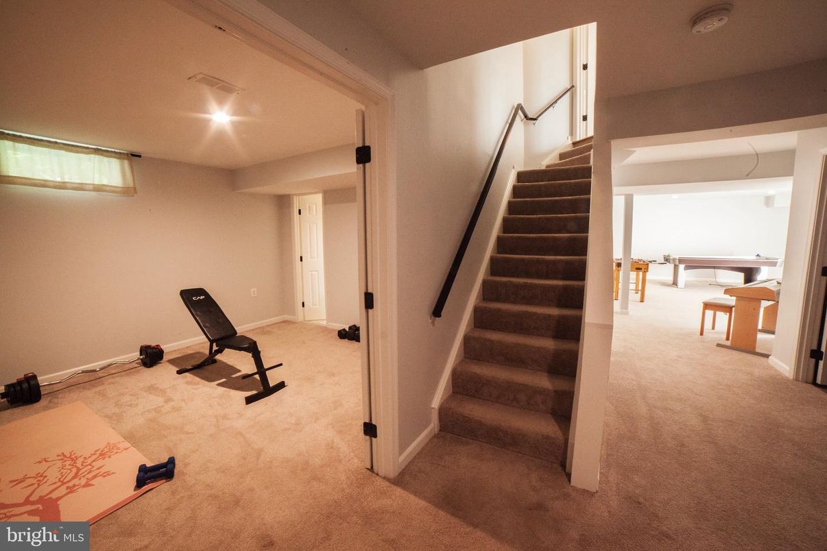 Fitness Equipment, Interior, Recessed Lighting