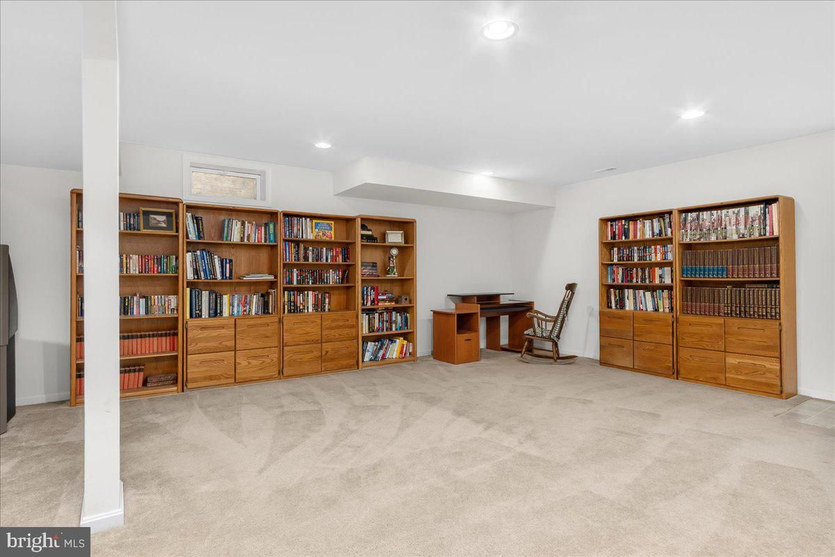 Home Office, Interior, Recessed Lighting