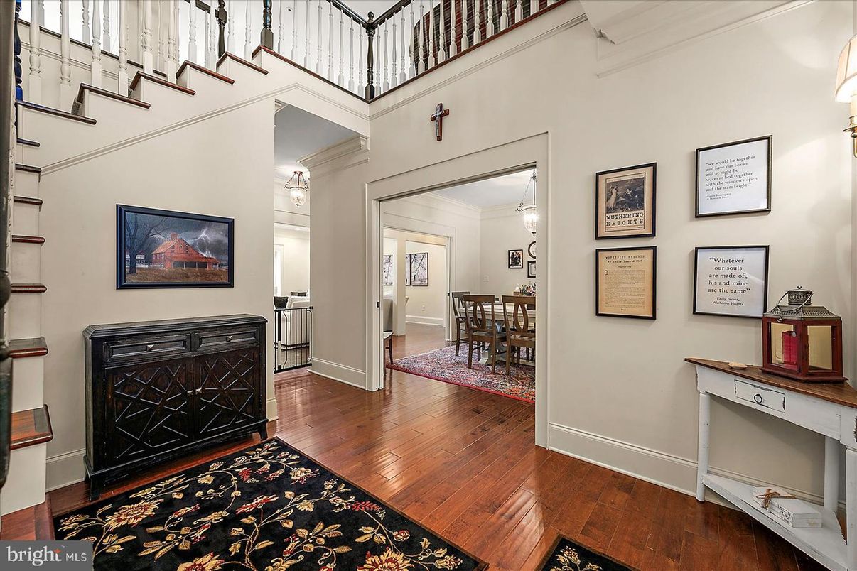 Dining room, Interior, Wood Texture Flooring