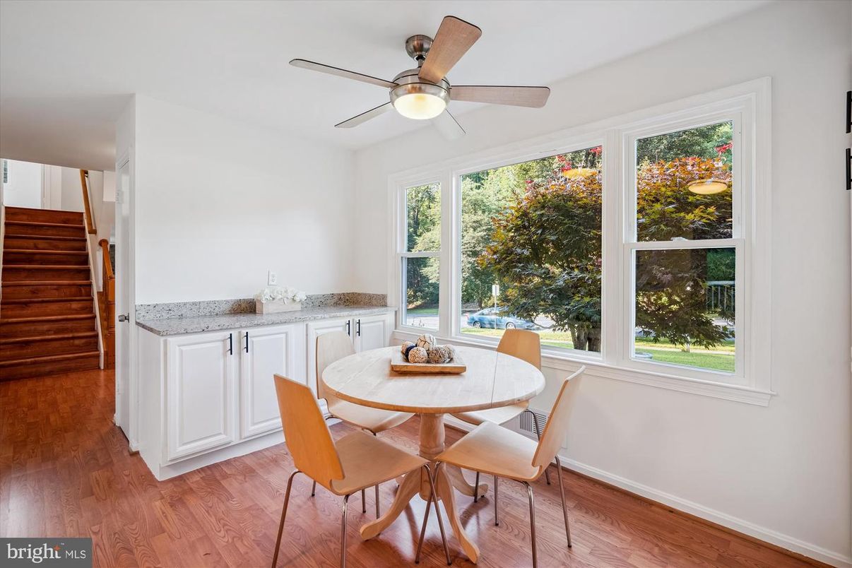 Dining room, Interior, Wood Texture Flooring