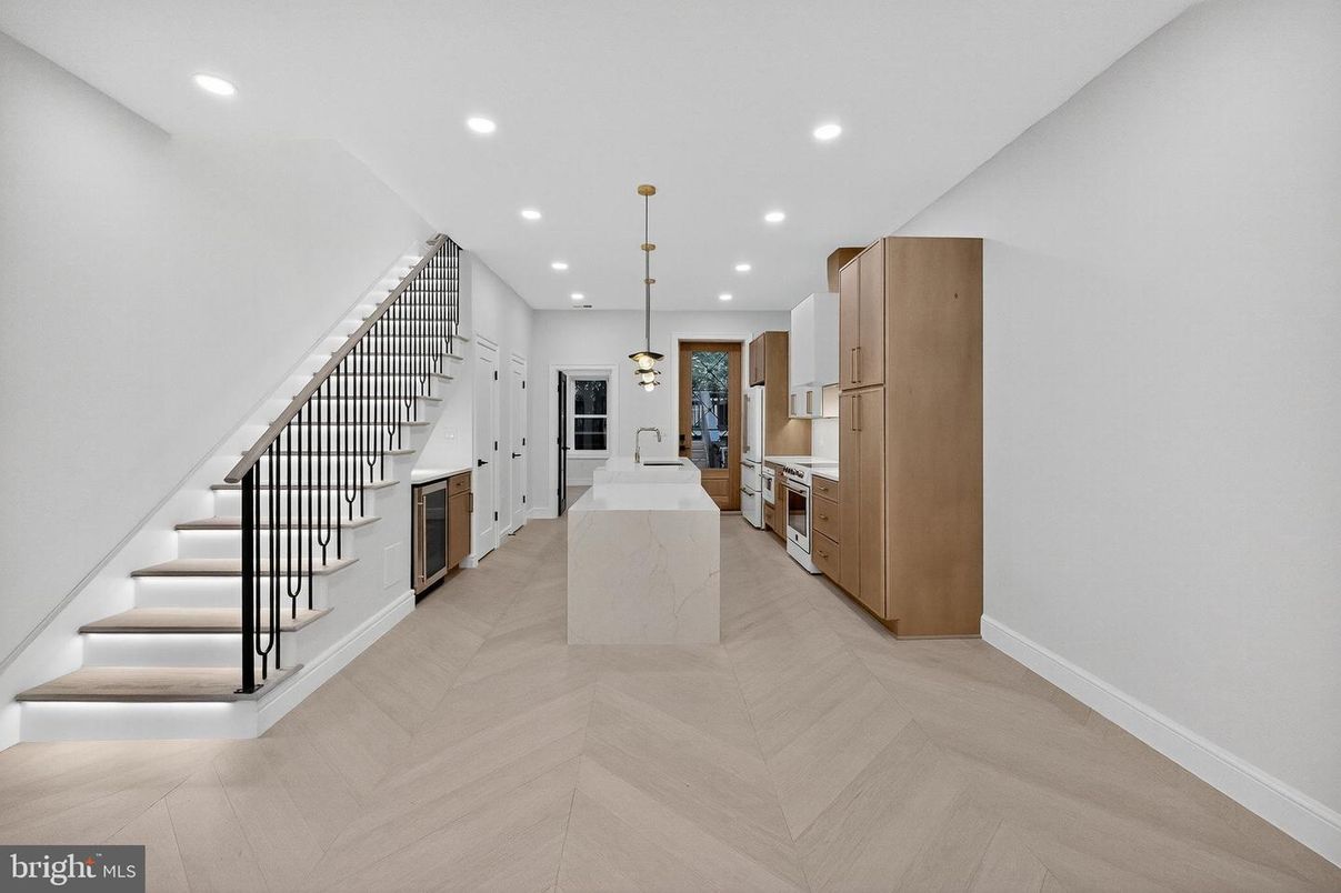 Interior, Kitchen, Pendant Lights, Recessed Lighting