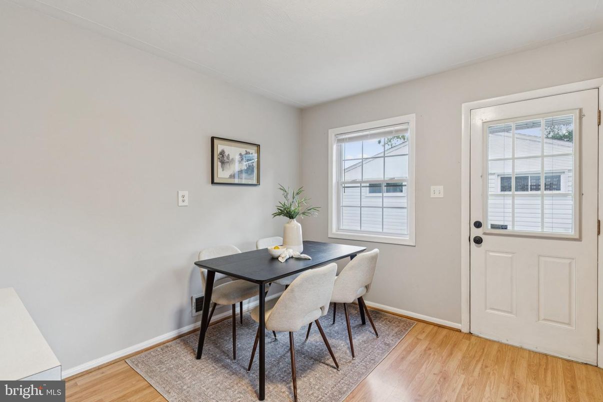 Dining room, Interior, Wood Texture Flooring