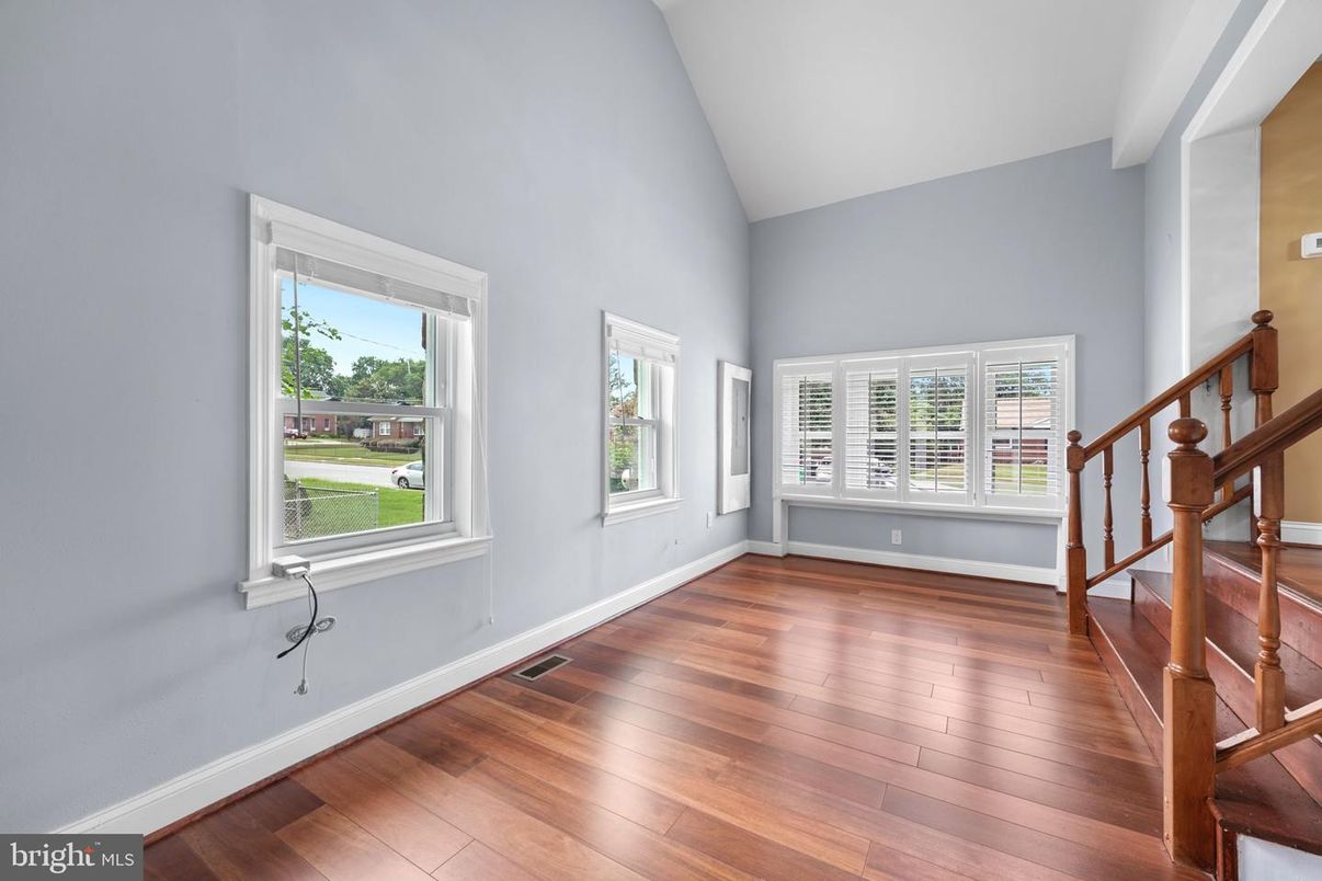 Empty room, Interior, Wood Texture Flooring
