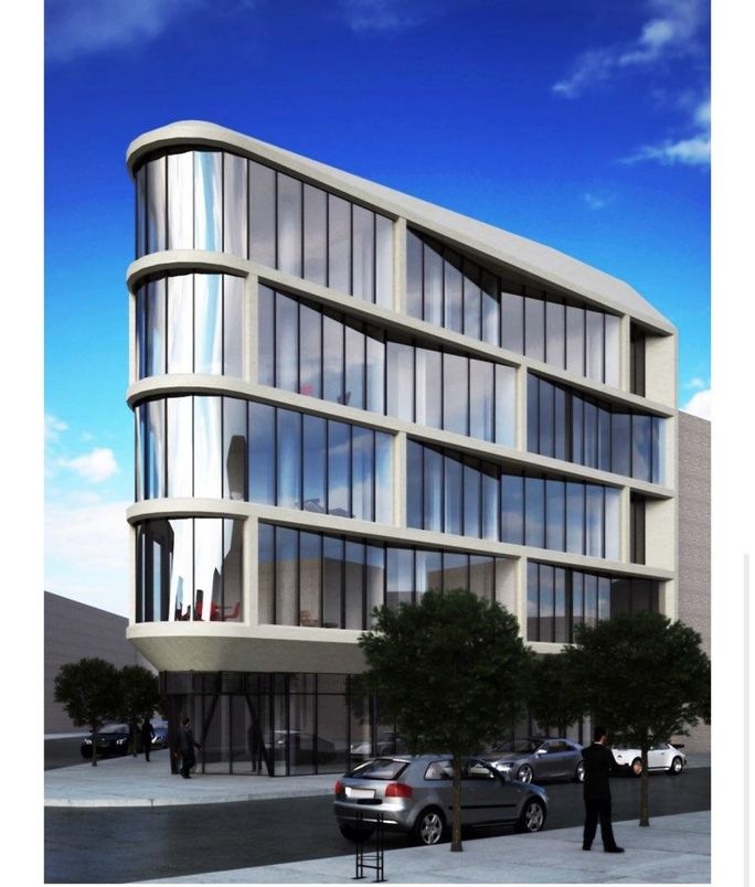 Exterior, Facade, Highrise