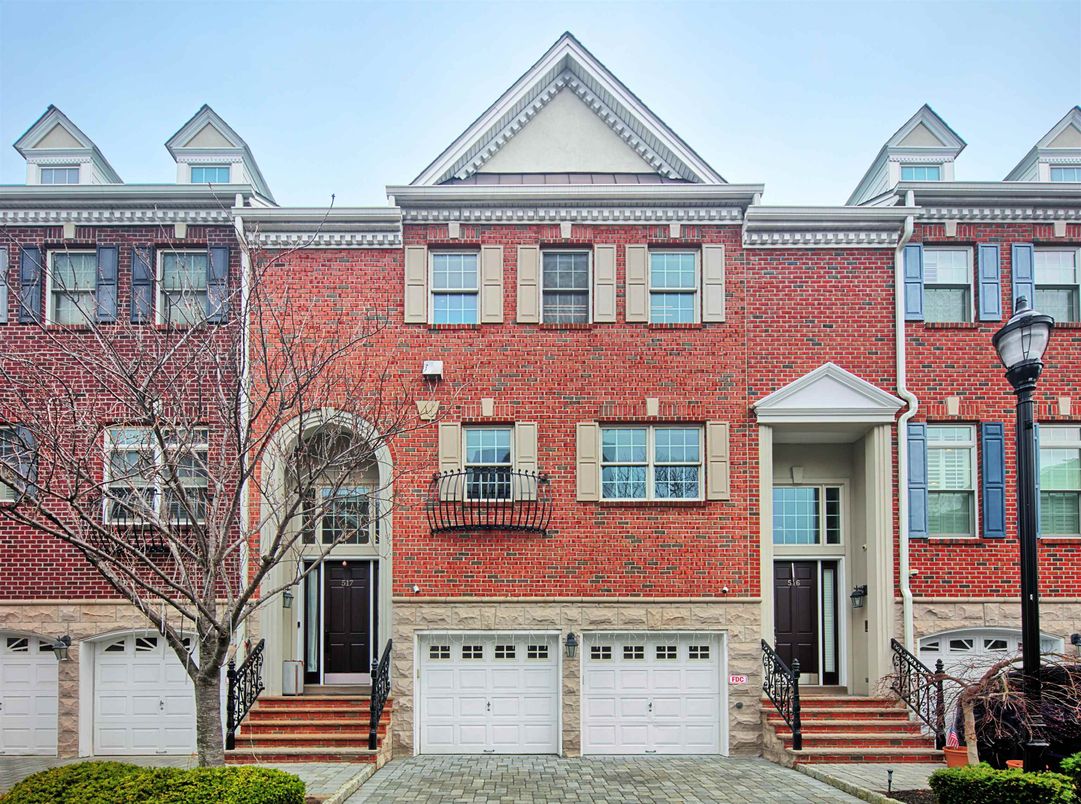 Attached, Exterior, Facade, Brick Facade, Rowhouse