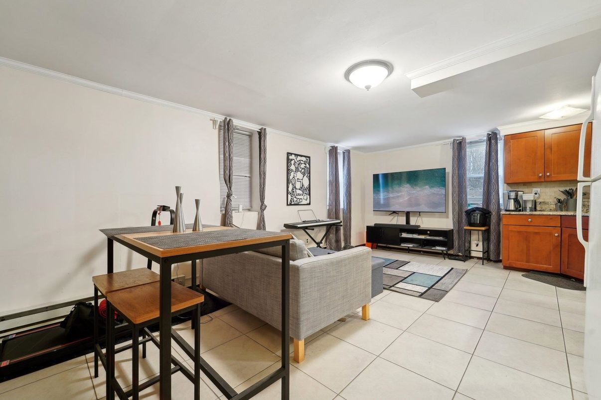 Dining room, Interior, Kitchen, Living room