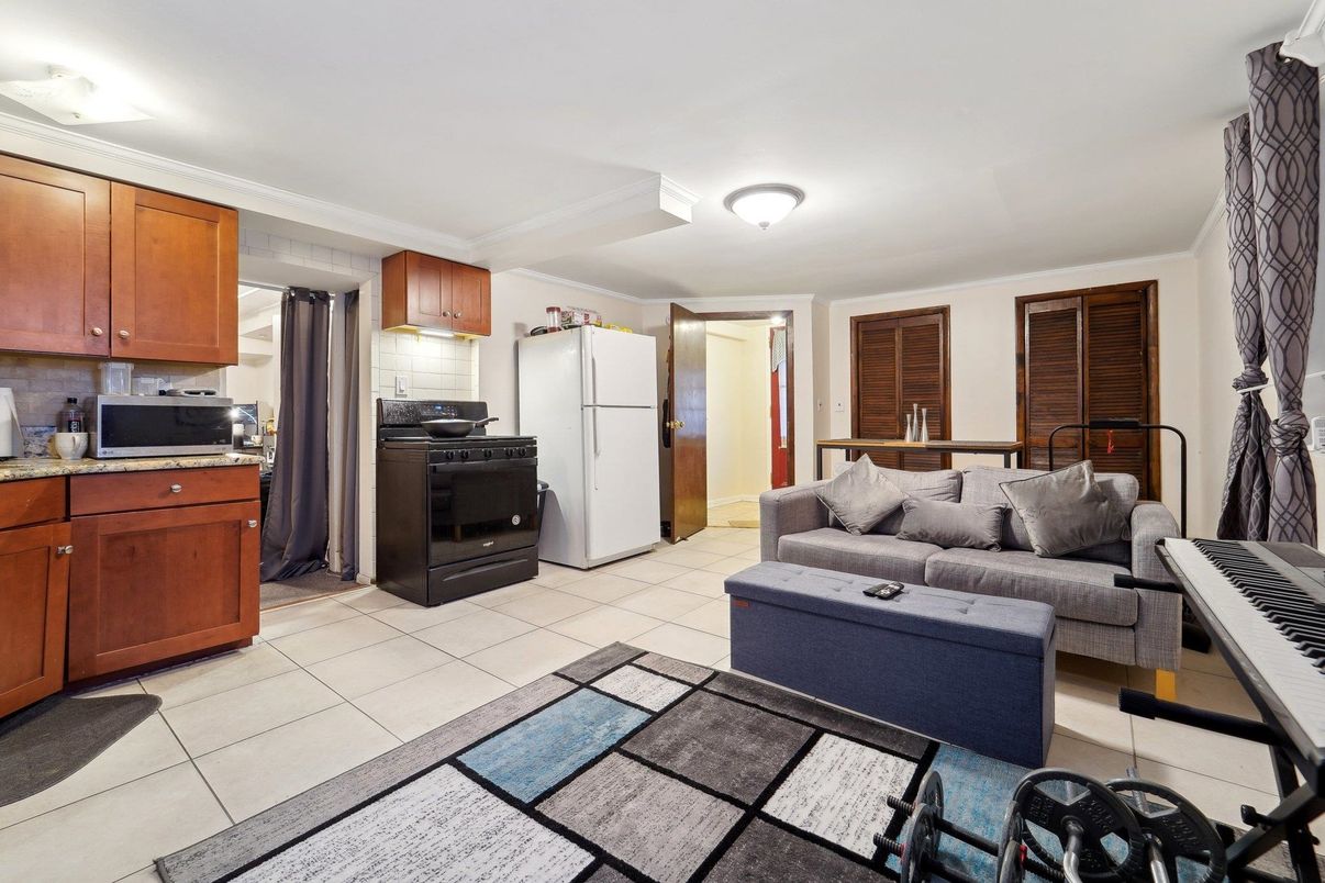 Interior, Kitchen, Living room