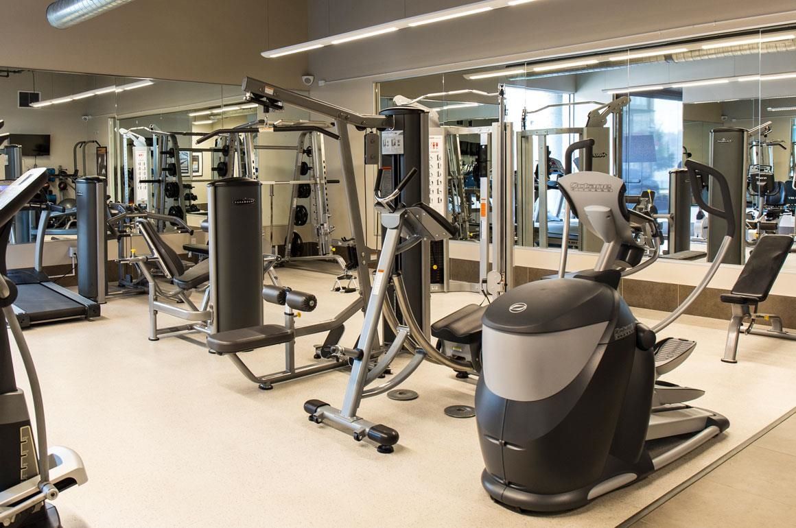 Fitness Equipment, Gym, Interior