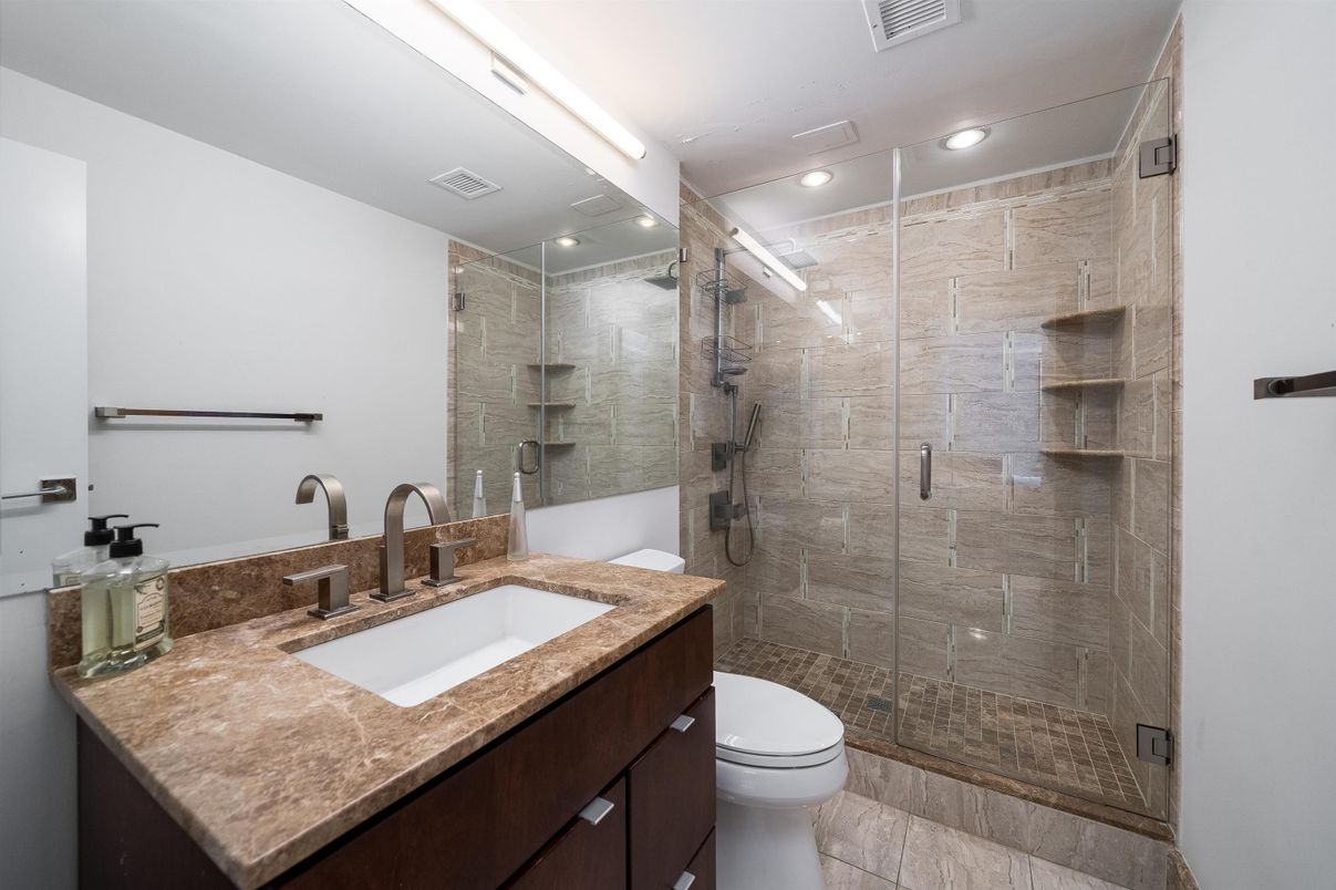 Bathroom, Glass Shower, Interior