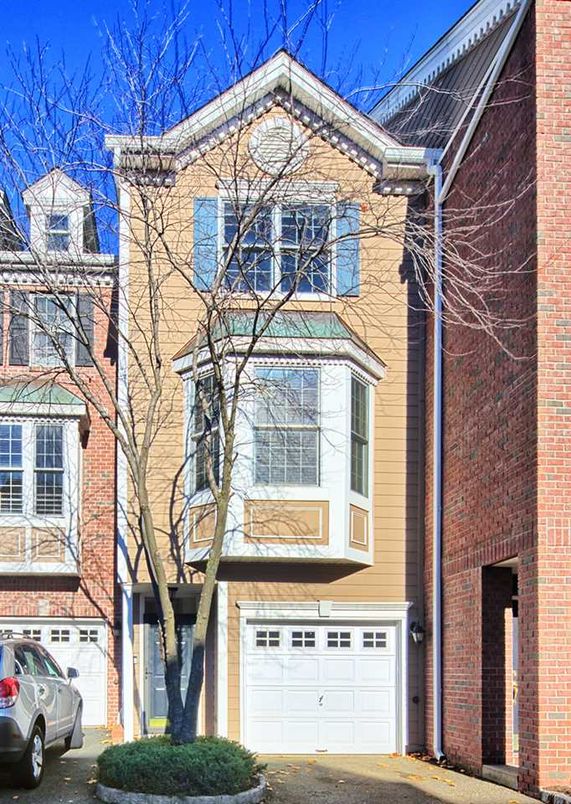 Attached, Exterior, Facade, Brick Facade, Rowhouse