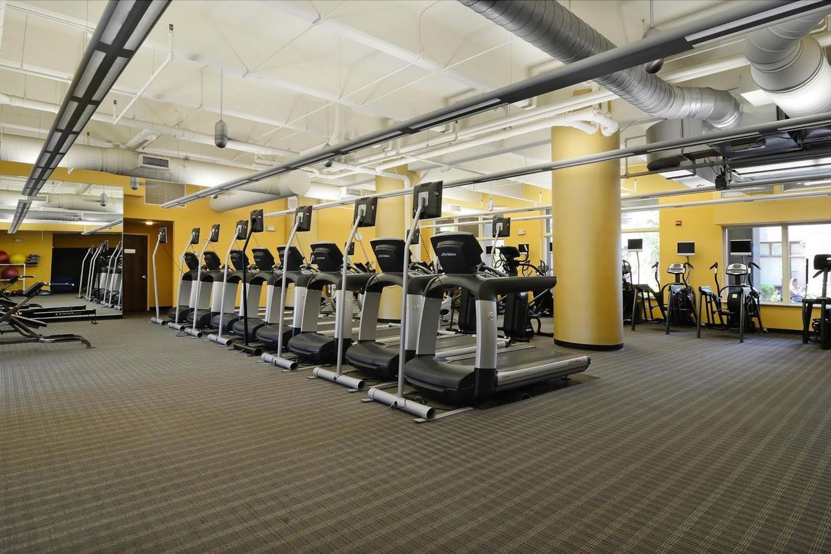 Fitness Equipment, Gym, Interior