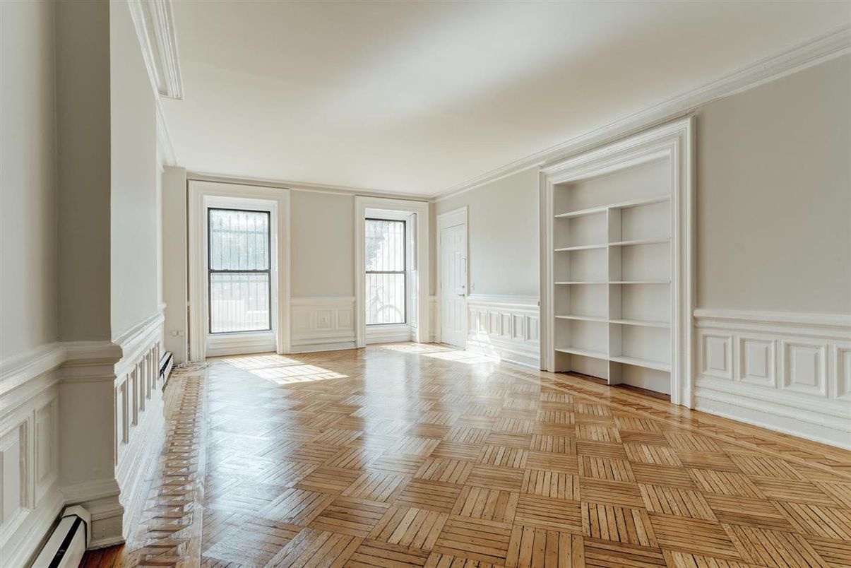 Empty room, Interior, Wood Texture Flooring