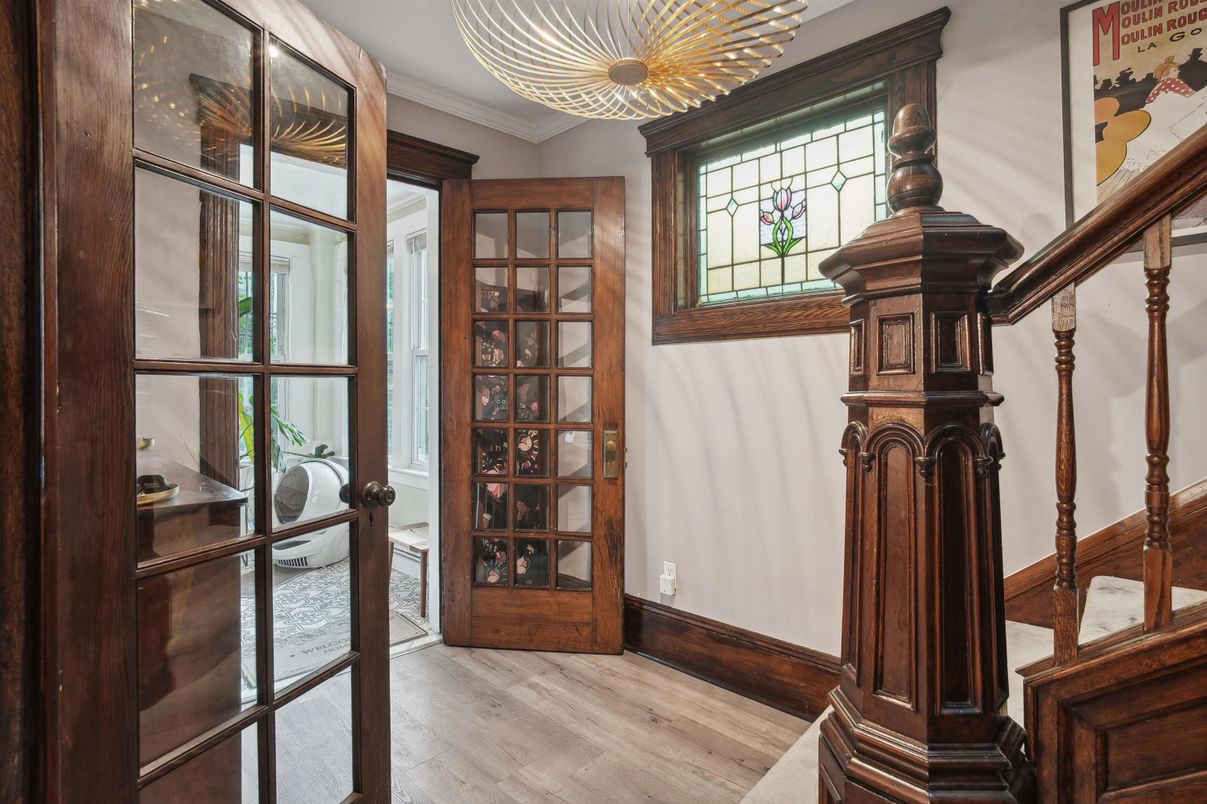 Chandelier, Interior, Wood Texture Flooring