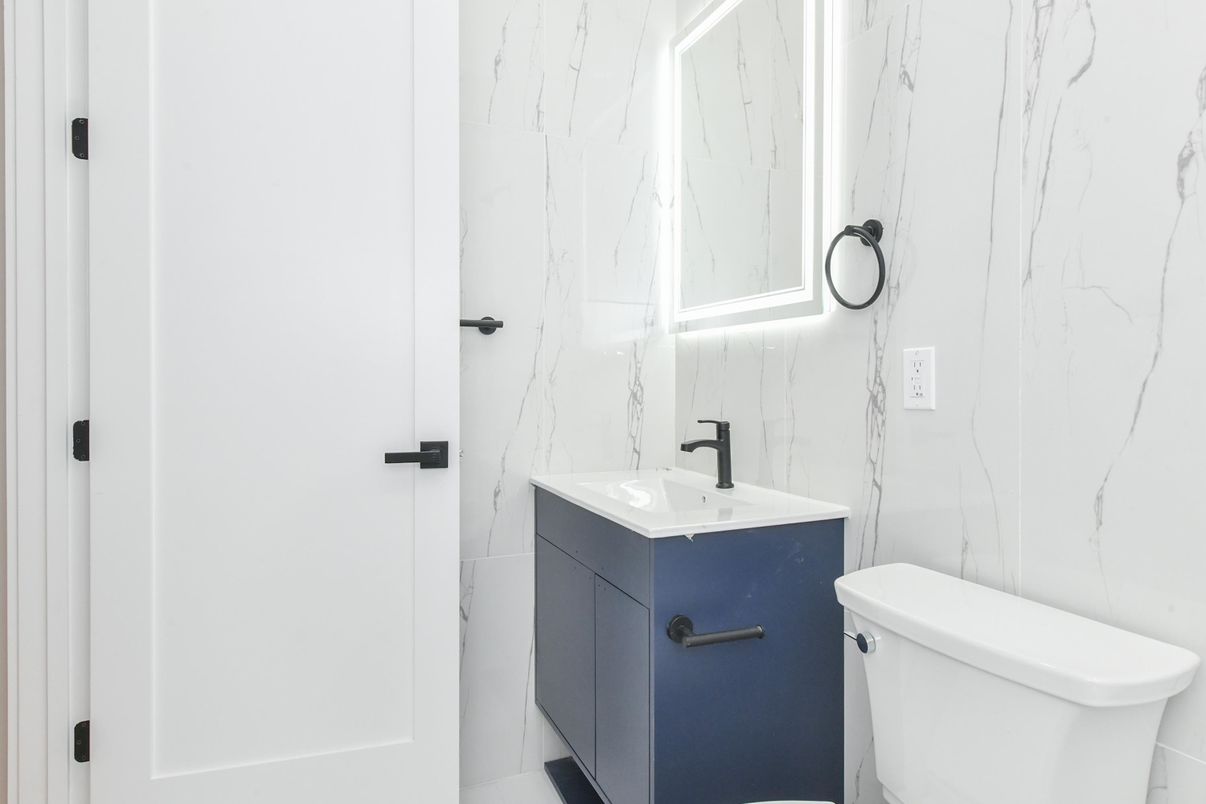 Bathroom, Interior, Marble Walls