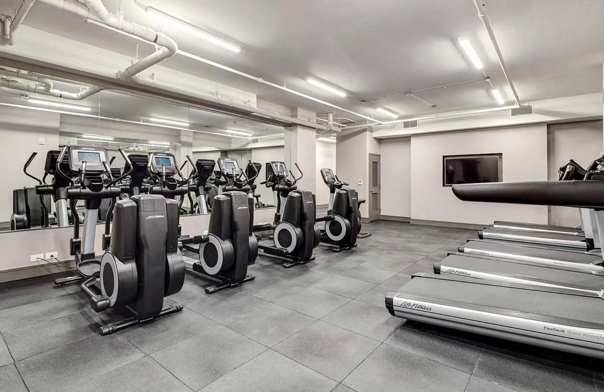 Fitness Equipment, Gym, Interior