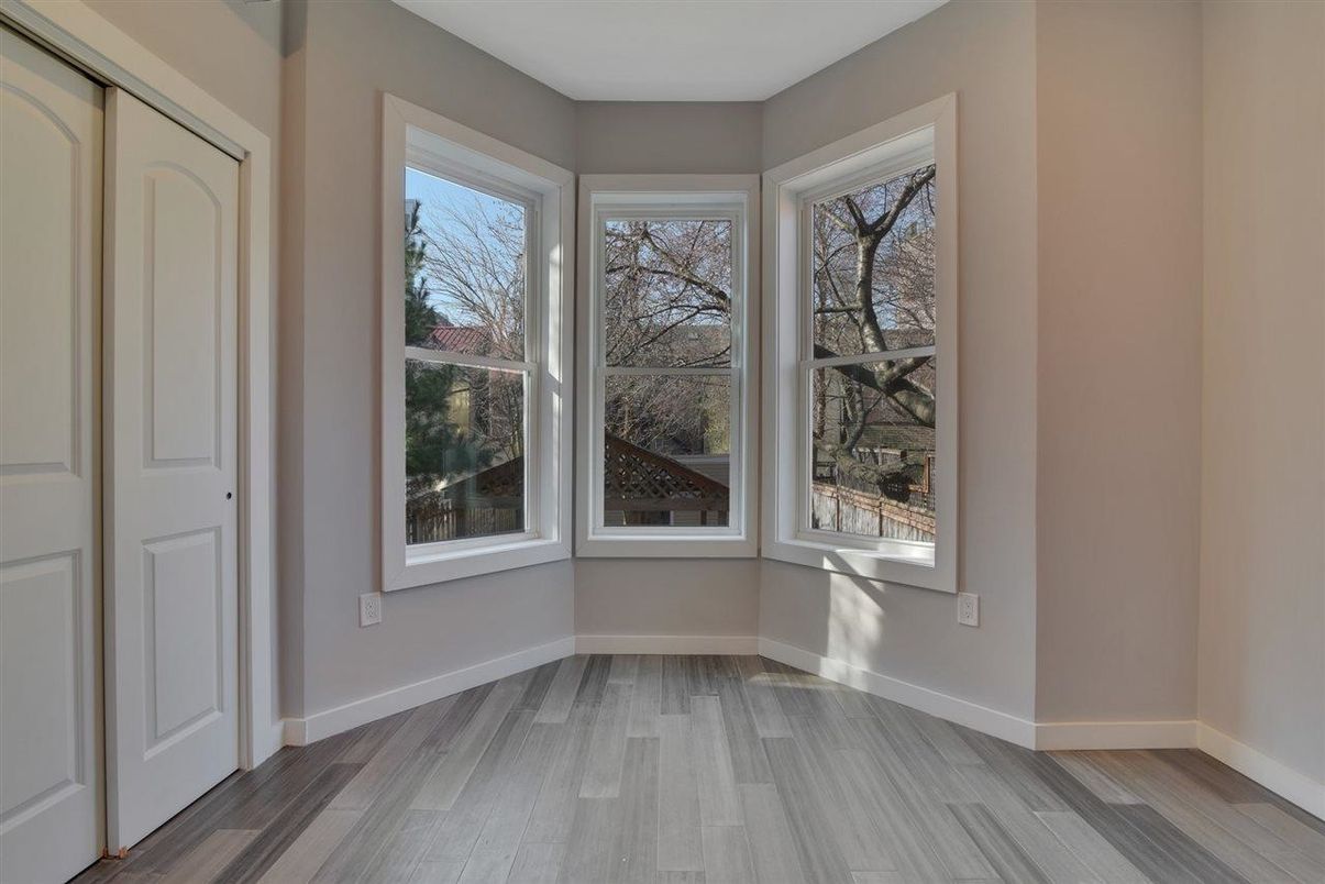 Empty room, Interior, Wood Texture Flooring